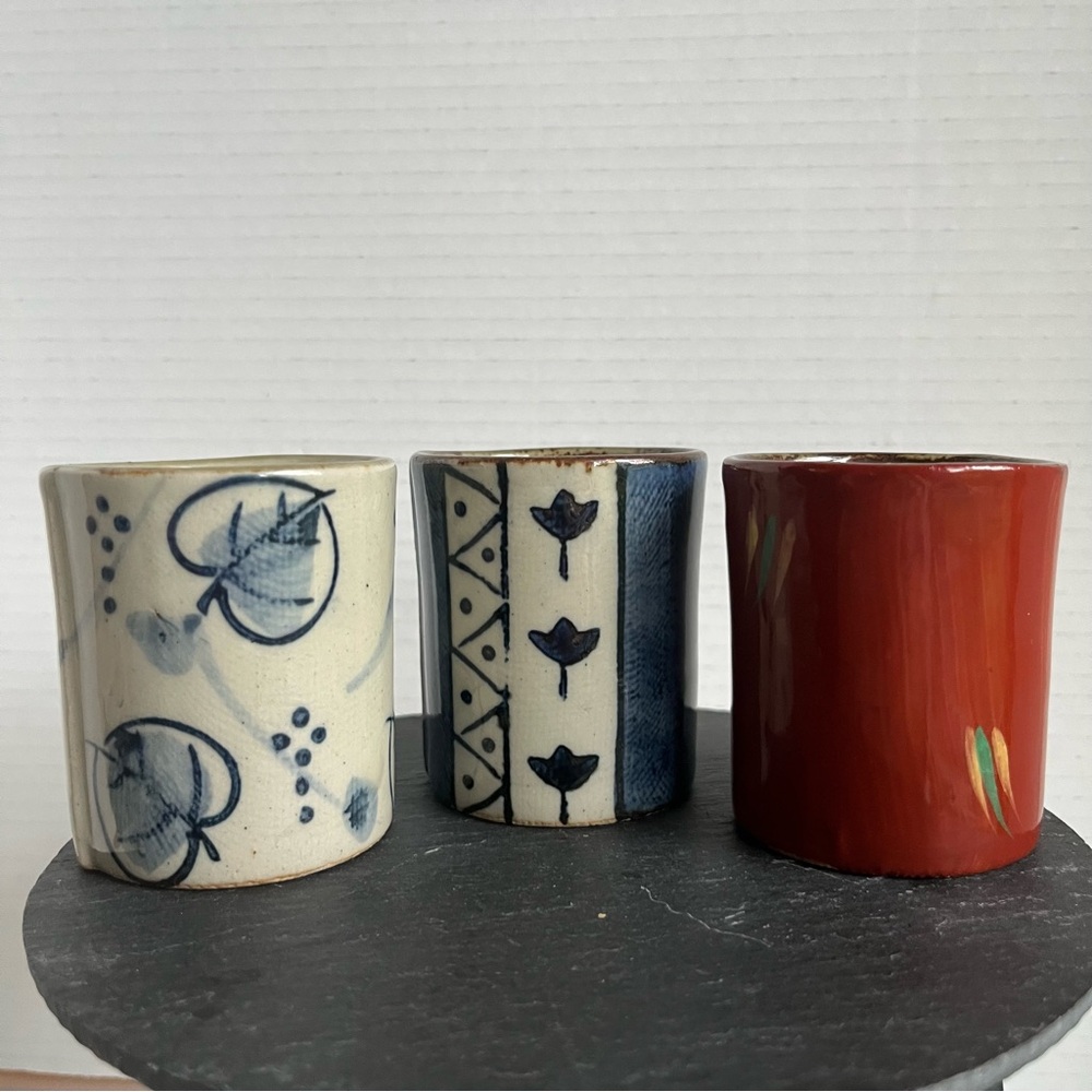 Vintage (3) Otagiri Stoneware mug or tea cup from Japan